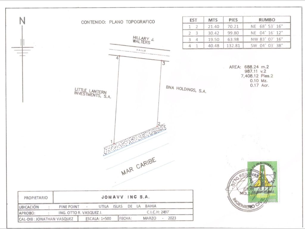 Listing ID: URE0474, Pine Point Utila, Bay Islands, HN - Sandy Shore Beach Home, Photo #