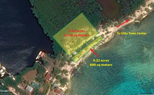 Listing ID: URE0593, Blue Bayou Utila, Bay Islands, HN - 0.93 Acre Oceanview Lot At Blue Bayou, Photo #