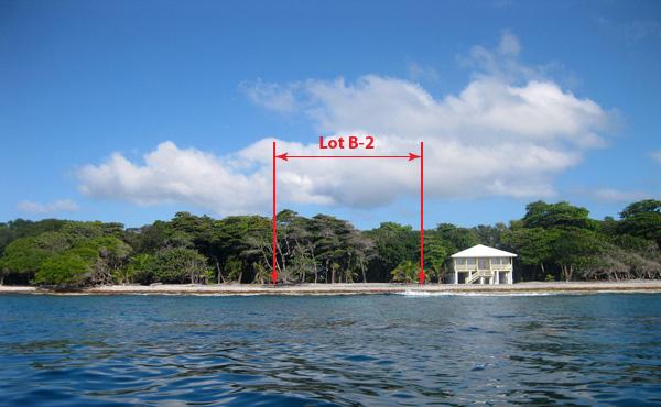 Listing ID: URE0599, Mariners Landing, South Shore Utila, Bay Islands, HN - 0.42 Acre Beachfront At Mariners Landing (Lot #B-2), Photo #
