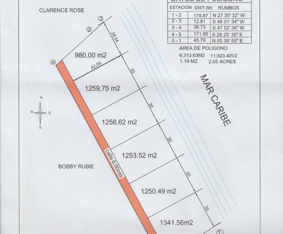 Listing ID: URE0612, Swanish Bay Utila, Bay Islands, HN - Swanish Bay Waterfront Lot 6, Photo #