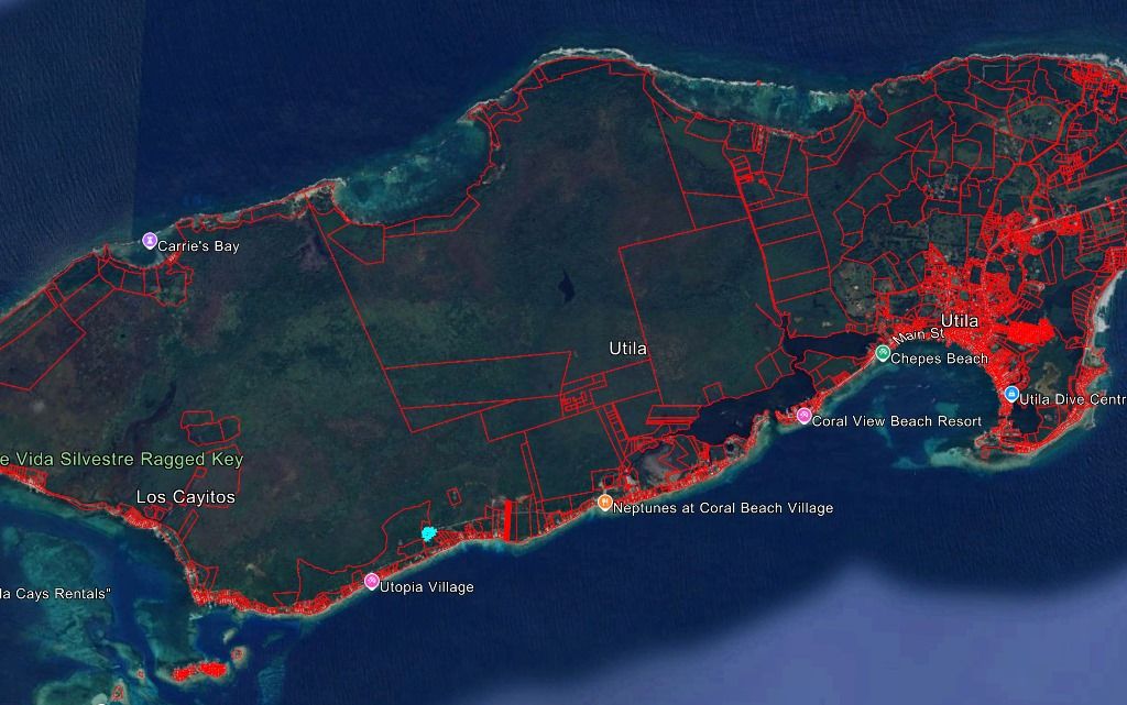 Listing ID: URE0683, Big Rock Utila, Bay Islands, HN - Indian Hill Lot, Photo #