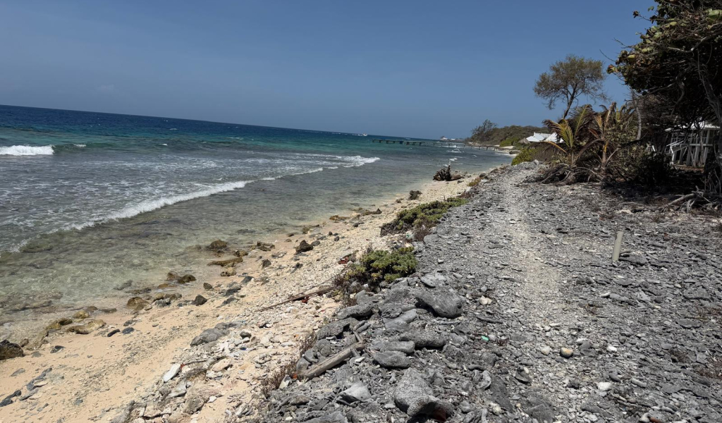 Listing ID: URE0723, Big Rock Utila, Bay Islands, HN - Big Rock oceanfront front and back Lot , Photo #